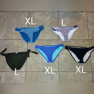 Bikini bottom separates